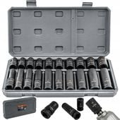 NASADKI UDAROWE HEX 1/2 CR-V 20SZT 38MM 78MM DO KLUCZA UDAR PM-ZNU-1019T