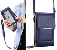 MINI TOREBKA PORTFEL KOPERTÓWKA NA TELEFON  PORTMONETKA NIEBIESKA