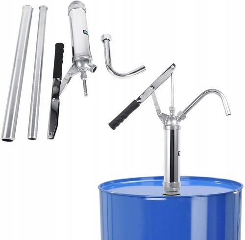 POMPA DO OLEJU RĘCZNA BECZKOWA DO BECZKI POMPKA TŁOKOWA PALIWA ON DIESEL na Arena.pl