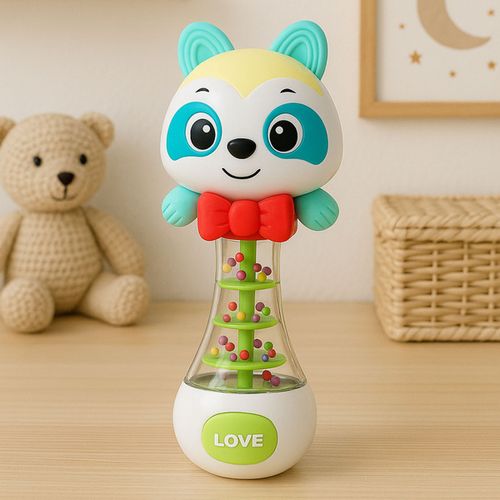 MIŚ-GRZECHOTKA Z KOLOROWYMI KULECZKAMI na Arena.pl