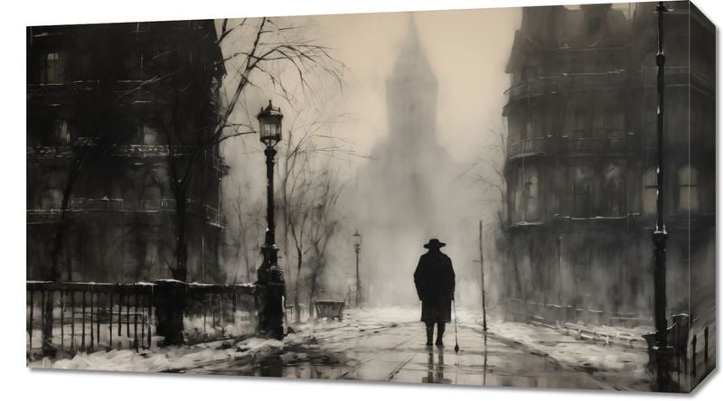 Obraz 70x40cm Mgła nad Londynem zdjęcie 1