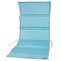 PODUSZKA OGRODOWA Z NISKIM OPARCIEM 108x49x5 cm AQUA