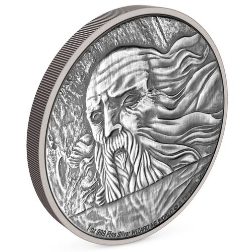 Niue: Harry Potter - Hogwarts Chamber of Secrets 1 uncja Srebra 2023 Antique Finish na Arena.pl