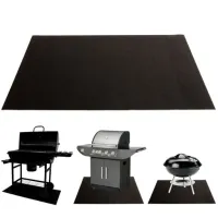 MATA OCHRONNA POD GRILL 120x80cm BBQ DUŻA CHRONI PODŁOGĘ PODKŁADKA