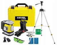 NIVEL SYSTEM CL2B NIEBIESKI LASER KRZYŻOWY 2x360 STATYW