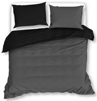 Pościel Dwustronna 200X220 Primo Szaro-Czarna 2485