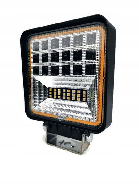 LAMPA ROBOCZA LED 126W PANEL HALOGEN 12V 24V DIODY zdjęcie 1
