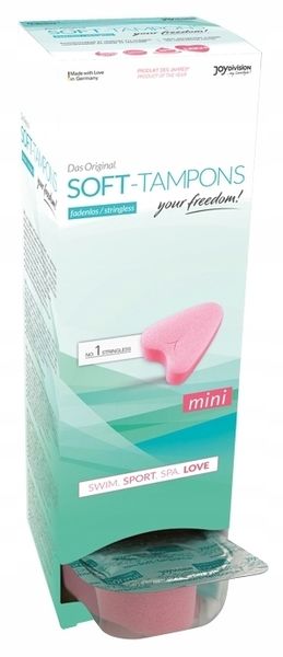 Soft-Tampons mini (box of 10) zdjęcie 1