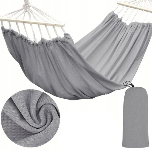 HAMAK OGRODOWY 2-OS HUŚTAWKA XXL 280x150 CM MOCNY + POKROWIEC na Arena.pl