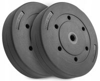 Obciążenie bitumiczne 2x20kg talerz krążek kompozytowe 27mm ZESTAW 40kg