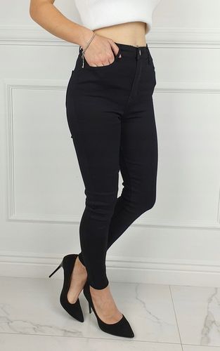 # DAMSKIE SPODNIE JEANSOWE WYSZCZUPLAJĄCE KOLORY # na Arena.pl