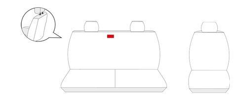 Pokrowce na fotele szyte na miarę PRZÓD do Mercedes Sprinter III od 2018 na Arena.pl