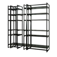 Regał Mars 180 loft Półka MebleKreator Kamień wytrawny