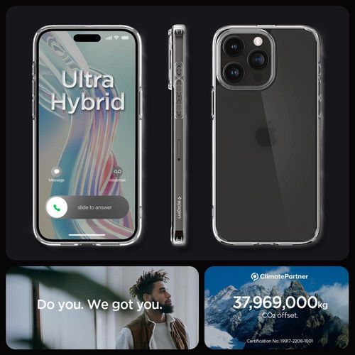 Etui Ultra Hybrid na iPhone 15 Pro Max przezroczyste na Arena.pl