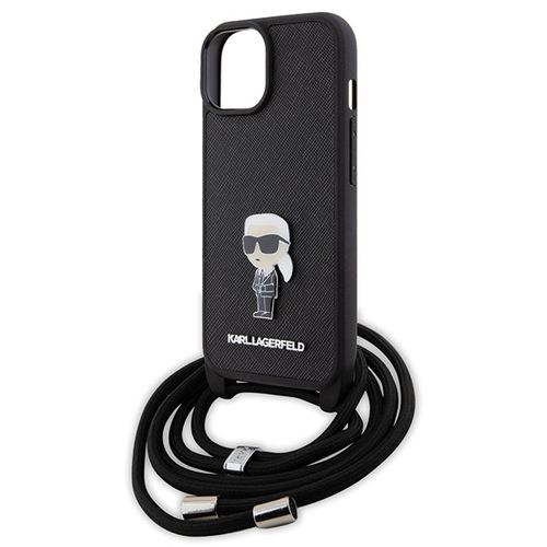 Etui Karl Lagerfeld do iPhone 15, iPhone 14, iPhone 13, Czarny na Arena.pl