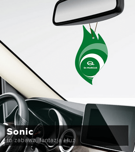 Zapach samochodowy Dr.Marcus Sonic Pine - zapach lasu na Arena.pl