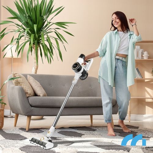 ODKURZACZ BEZPRZEWODOWY PIONOWY BEZWORKOWY ELEKTROSZCZOTKA LED 3W1 na Arena.pl