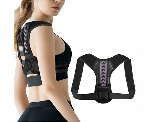 PAJĄCZEK NA PROSTE PLECY KOREKTOR WAD POSTAWY PROFESJONALNY GEARZ ROZMIAR M na Arena.pl