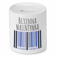 Skarbonka Prezent Walentynka Bezcenna Walentynka Z Nadrukiem Ze Zdjęciem