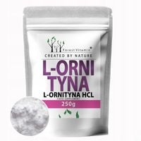 L-Ornityna 250g chlorowodorek L-ornityny CZYSTA WĄTROBA LIVER ZDROWY SEN