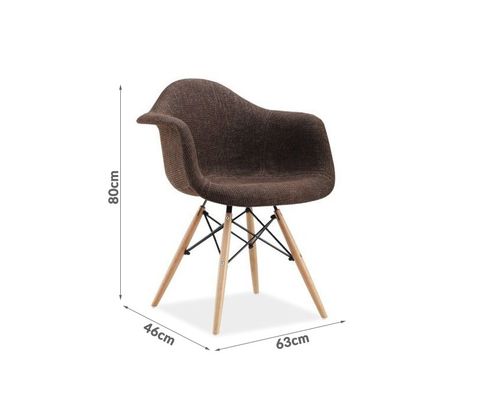 Krzesło Bono brązowe na Arena.pl