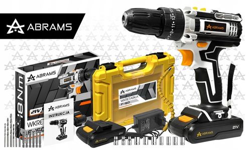 WIERTARKO WKRĘTARKA AKUMULATOROWA UDAROWA 2X AKU 21V WALIZKA WYDAJNA na Arena.pl