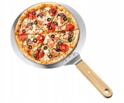 ŁOPATKA DO PIZZY STALOWA SZUFLA ŁOPATA TACA DUŻA na Arena.pl