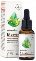 Aura Herbals Witamina B COMPLEX B1 B2 B3 B6 B12 BIOTYNA