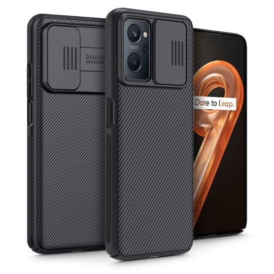 Etui Nillkin CamShield PC do Realme 9i czarny zdjęcie 1