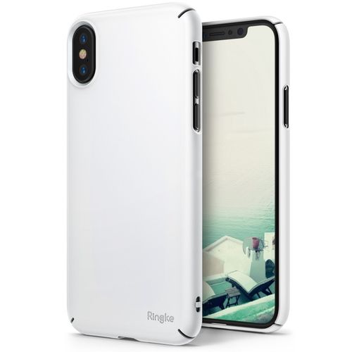 REARTH RINGKE SLIM Apple iPhone X - WHITE na Arena.pl