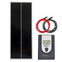 ZESTAW FOTOWOLTAICZNY NA KAMPER 100W SOLARNY MPPT