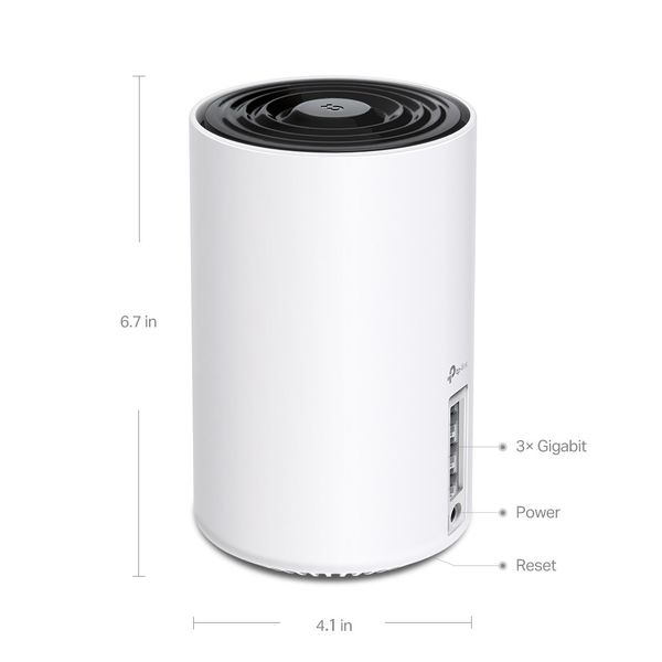 TP-LINK Router Deco XE75 (2-pack) System WiFi 6E AXE5400 zdjęcie 3