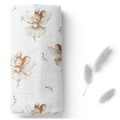 BOCIOLAND Pieluszka bambusowa Myszki 40x40 cm