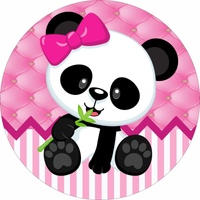 Opłatek na tort Urodziny Miś Misiu Panda Misiek Tekst Gratis