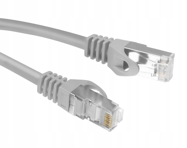 Kabel sieciowy LAN do internetu RJ45 FTP 1m GOLD zdjęcie 1