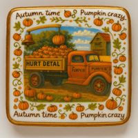 CIASTKO LUKROWANE BIG FARM AND AUTO ROZ.S POZIOM RĘCZNIE ROBIONE