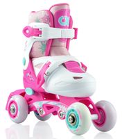 Rolko-Wrotki Regulowane 3w1 Croxer Missy 31-34 LED