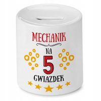 Dla Mechanika Skarbonka Na Urodziny Na Prezent Z Nadrukiem Ze Zdjęciem