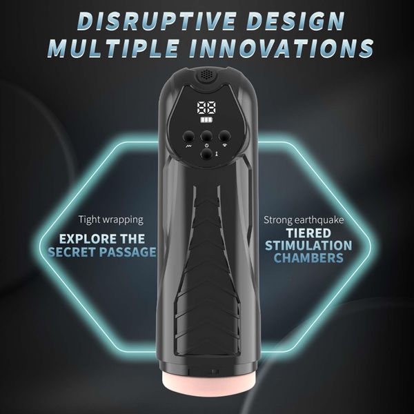 Luxury Masturbator, Premium Rechargeable Multifunctions 04 zdjęcie 13