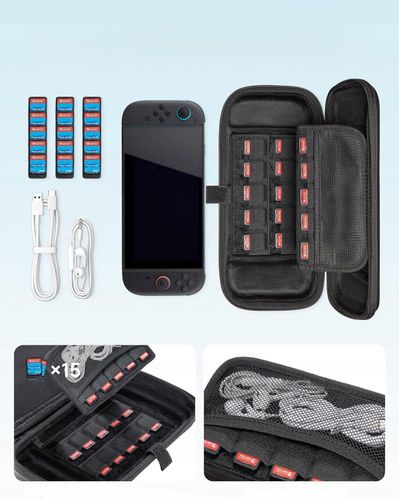 Etui Ochronne Do Nintendo Switch 2 Twarde Duża Pojemność Pasek Podróżne na Arena.pl