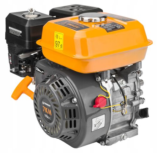 SILNIK SPALINOWY GX160 OHV 7KM WAŁEK 19MM na Arena.pl