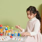 DLA DZIECI KREATYWNE KLOCKI GEOMETRYCZNE