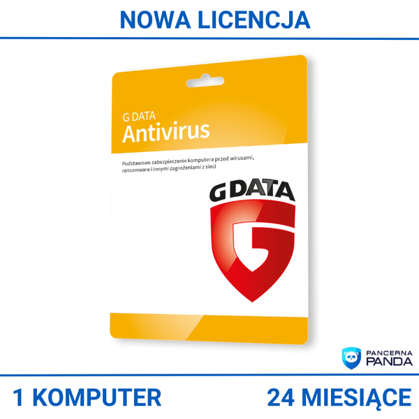 G DATA Antivirus  1PC / 2 Lata zdjęcie 1