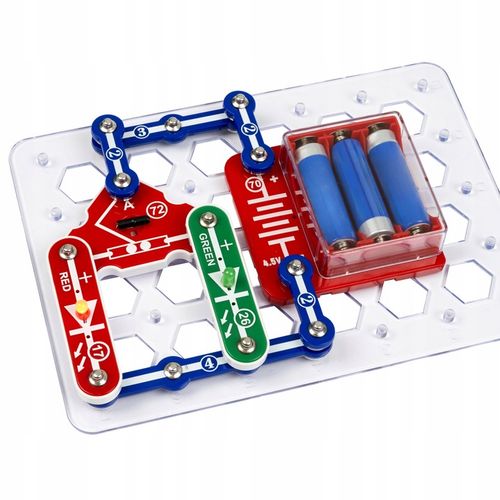 ZESTAW EDUKACYJNY MAŁY ELEKTRONIK EKSPERYMENTALNY ELEKTRYK NAUKA I ZABAWA na Arena.pl