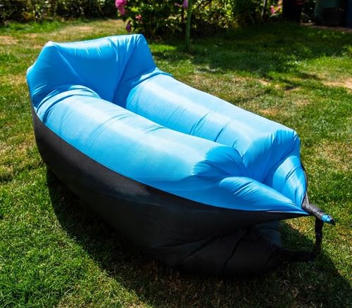 LAZY BAG Air Sofa DMUCHANA Leżak Materac Fotel Materiał Ripstop ZAGŁÓWEK na Arena.pl