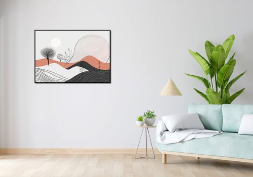 Plakat 100x70cm Półcień Widoku na Arena.pl