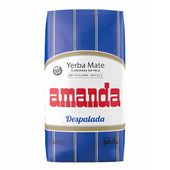 Yerba Mate Amanda Despalada Sin Palo 0,5kg 500g