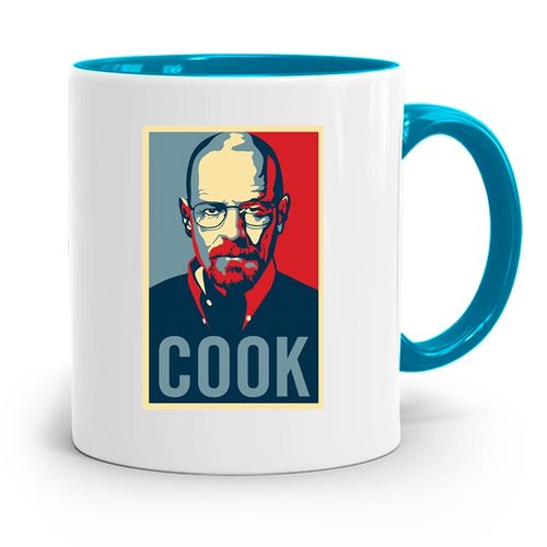 Kubek Błękitny Najlepszy Prezent Dla Kucharza Cook Z Nadrukiem Ze Zdjęciem na Arena.pl