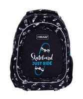 plecak szkolny 3-komorowy deska skateboard ab330 head