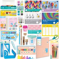 WYPRAWKA SZKOLNA XL DLA DZIEWCZYNKI PASTELOWA 26EL